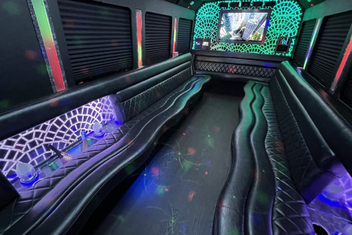 Las Vegas Limo Bus Interior