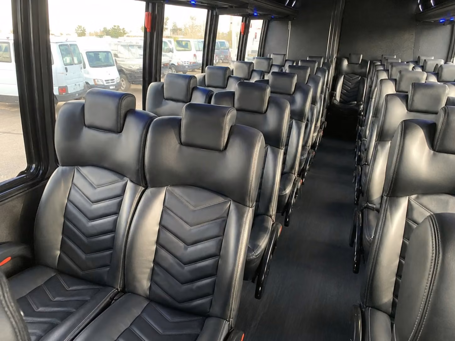 18 passenger minibus inside