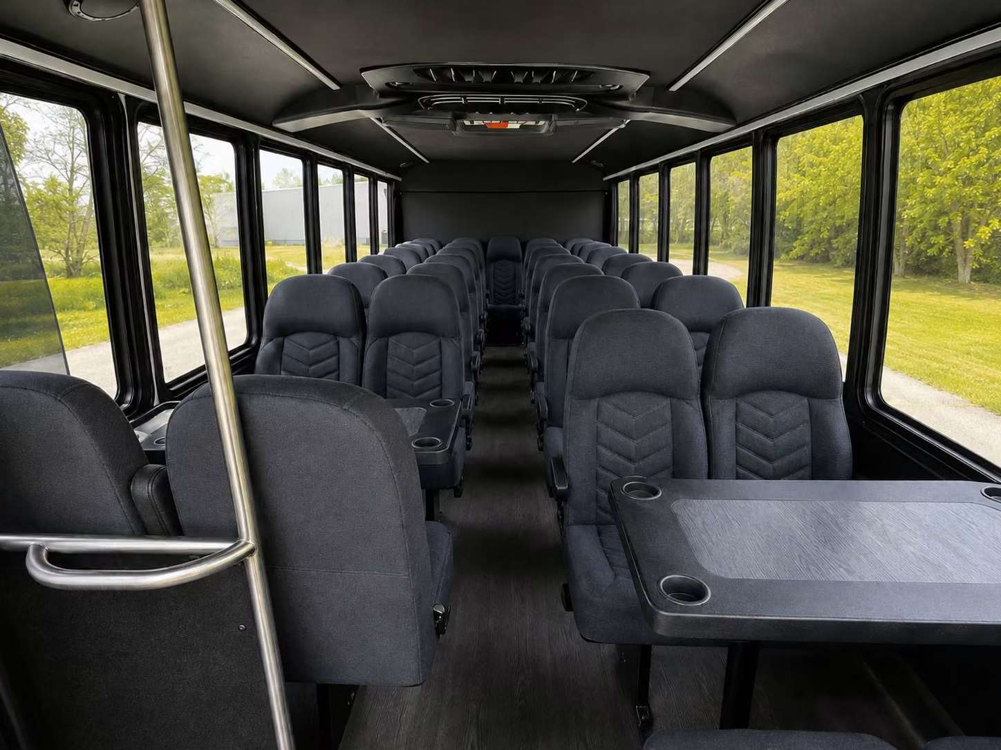 20 passenger minibus inside