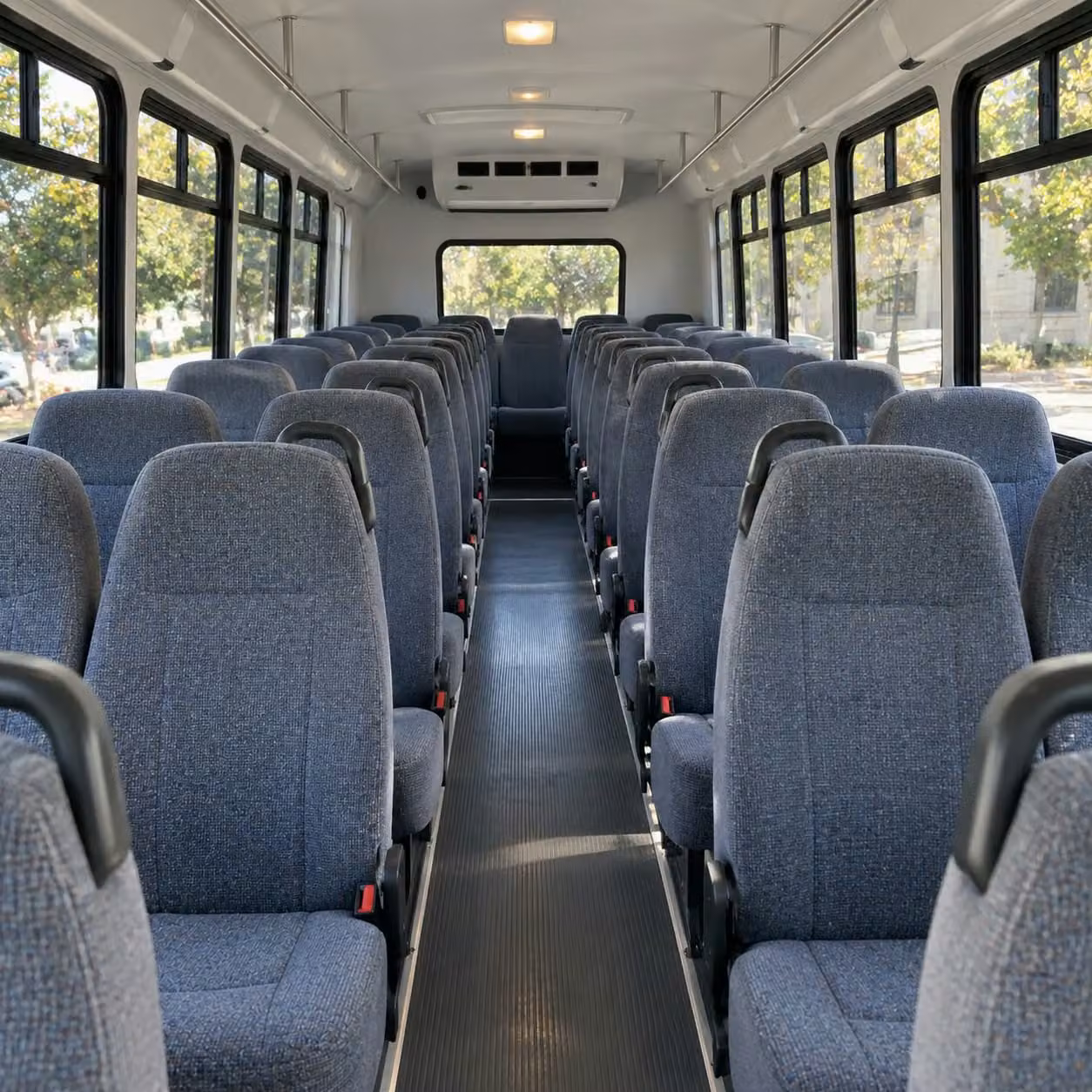 30 passenger minibus inside