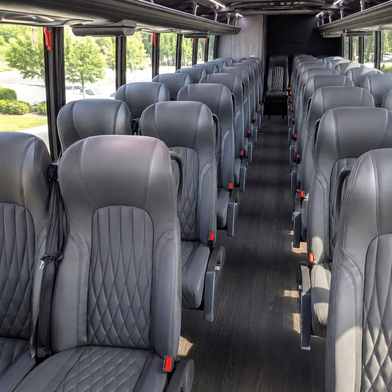 30 passenger minibus interior