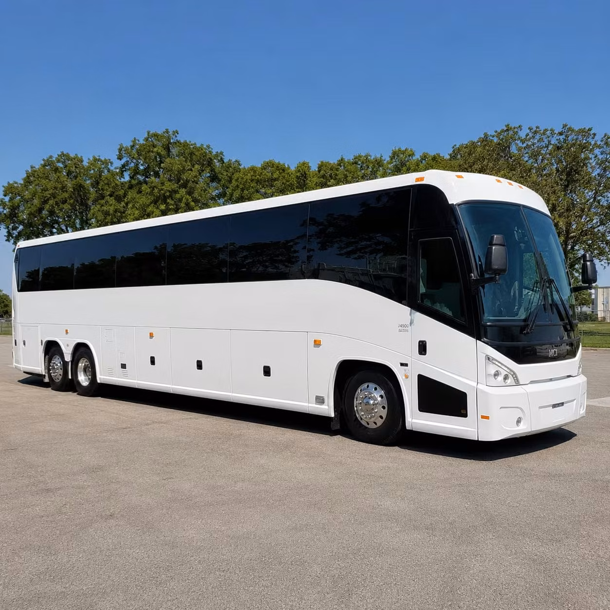 56 passenger charter bus