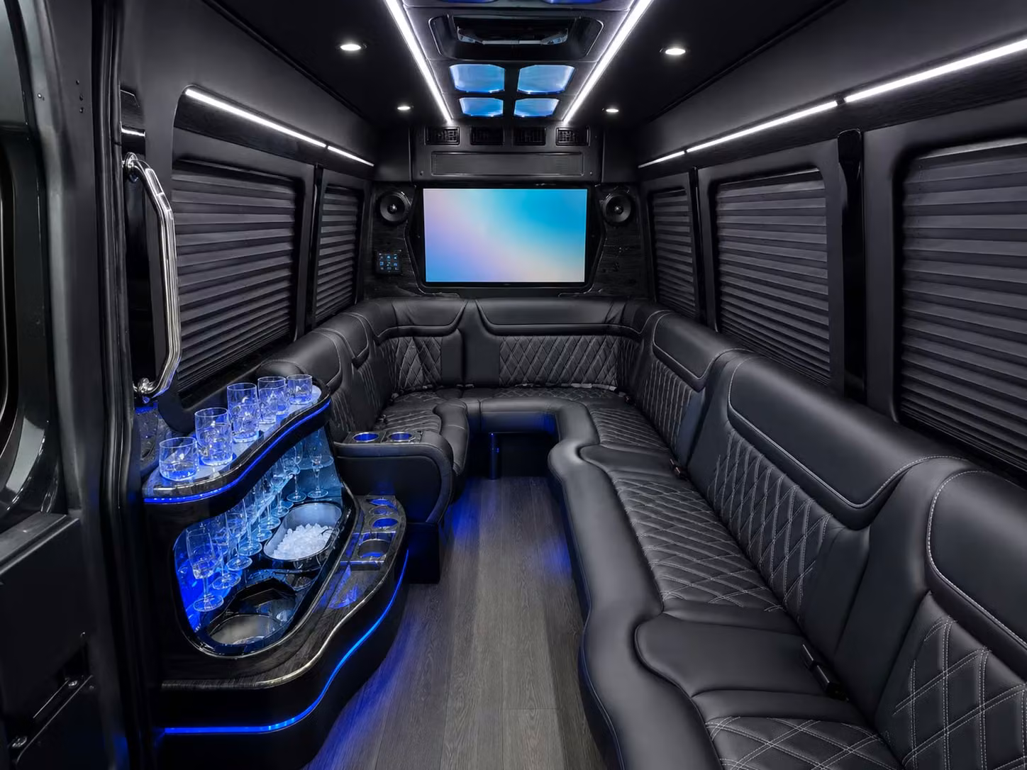concert and entertainment venue shuttle bus rentals in las vegas