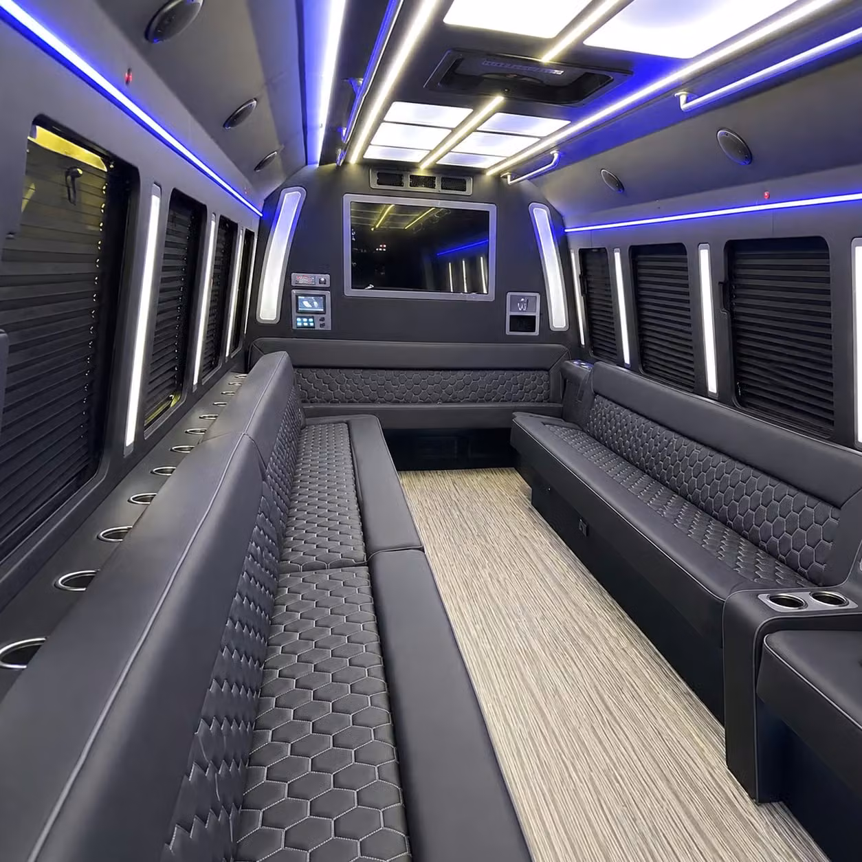 party bus interior