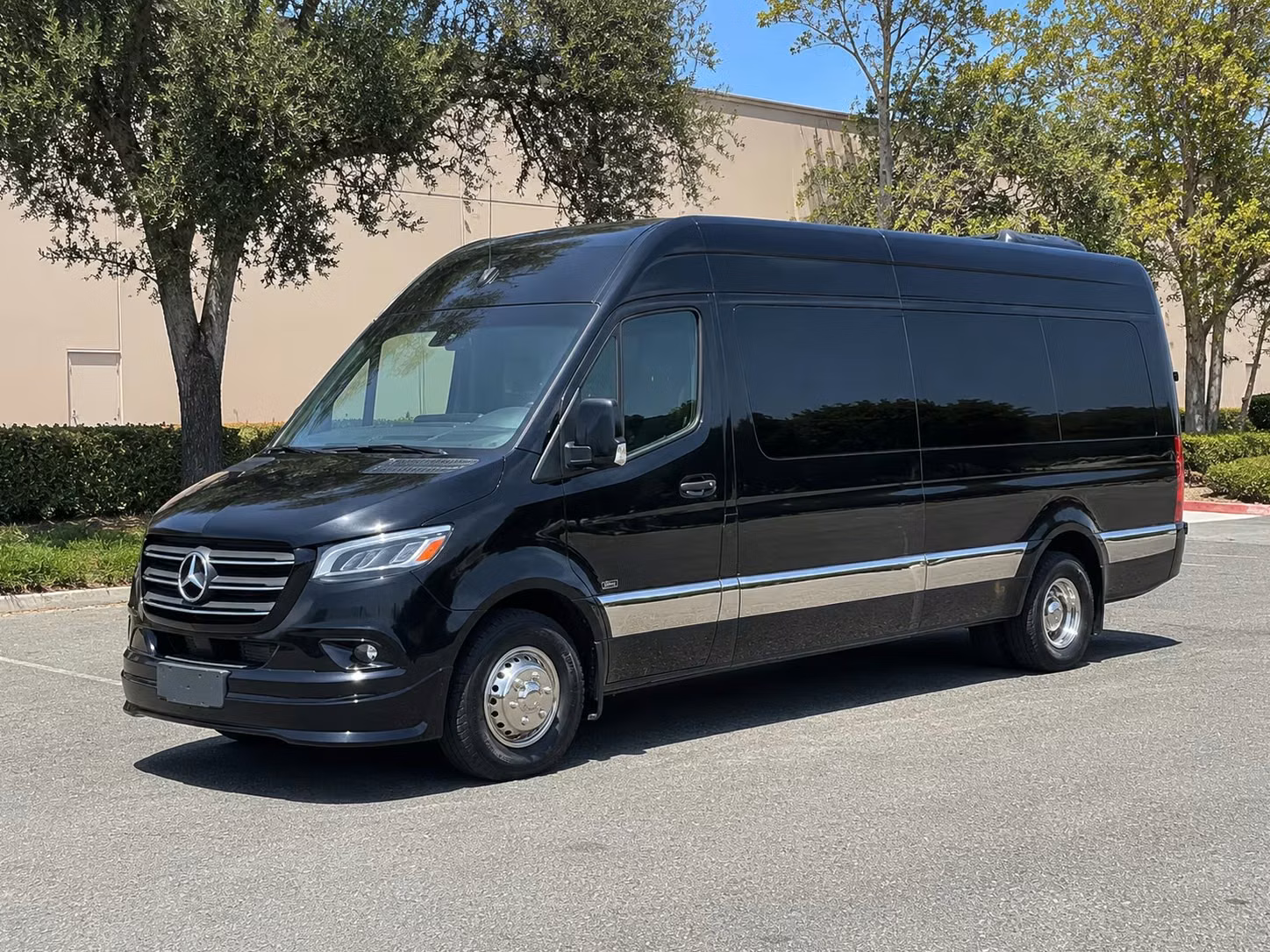 sprinter van with driver